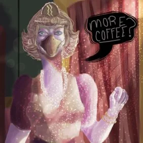 Glittering Goldie by Grimmgall