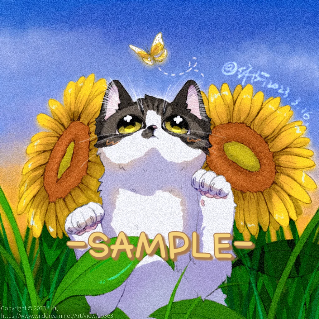猫稿子4 by 纤阿
