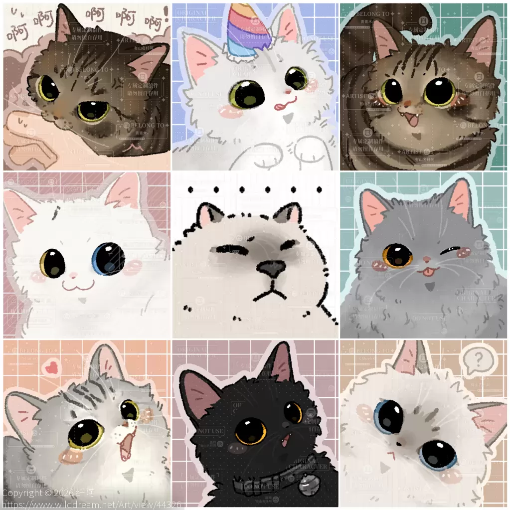 特猫头5 by 纤阿