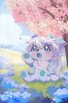 樱花树下