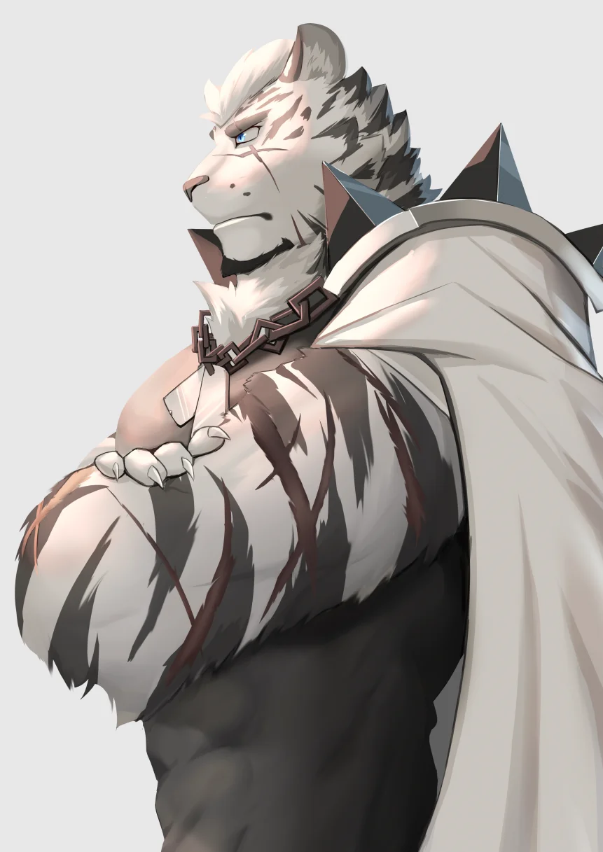 山 by Tiger夏, 明日方舟, 山, 虎兽人