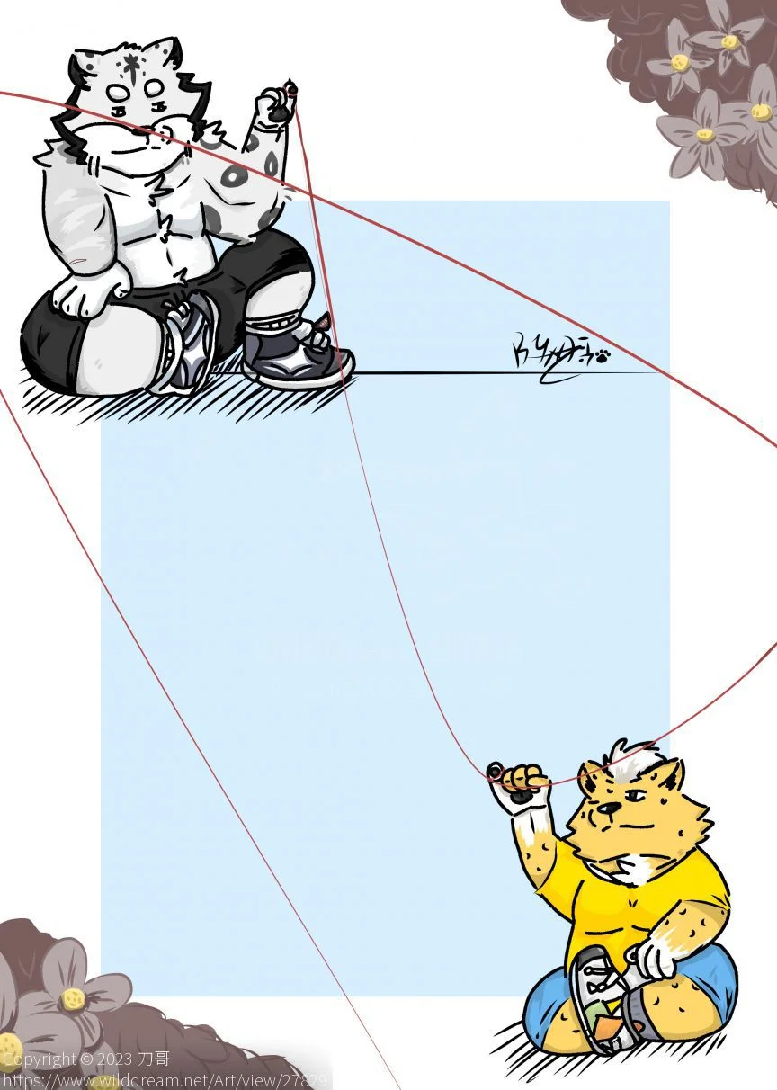 提前画的毕业贺图 by DogerShibainu32, 豹单人