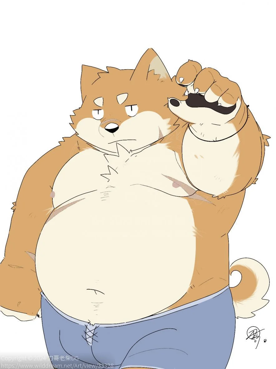 一些烂画 by DogerShibainu32, 柴犬, 犬兽人, 自设