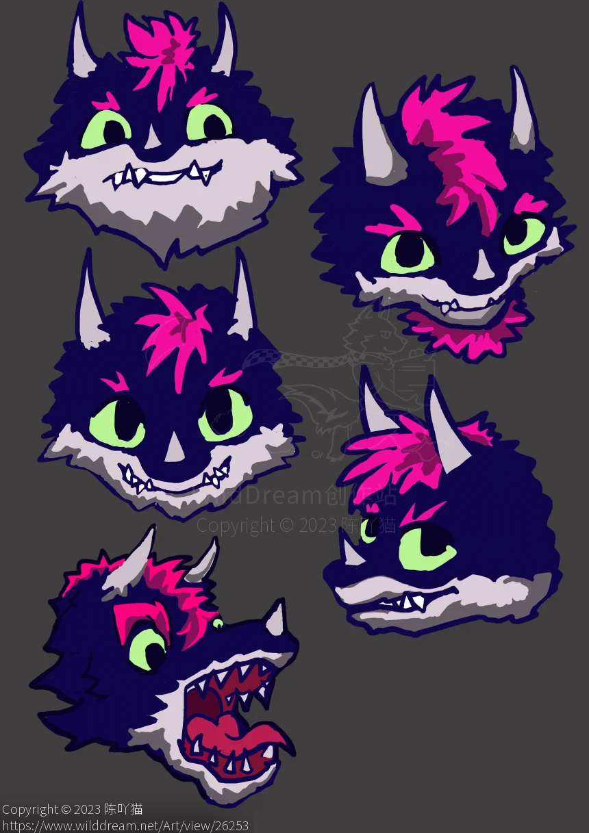 daleso emoji by 陈吖猫, oc, 恐龙