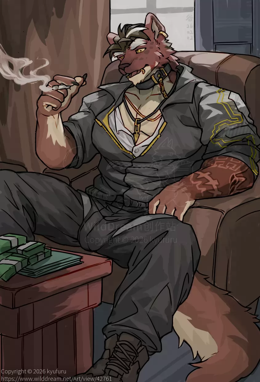 黑帮老大 by kyufuru, 委托, 鬣狗
