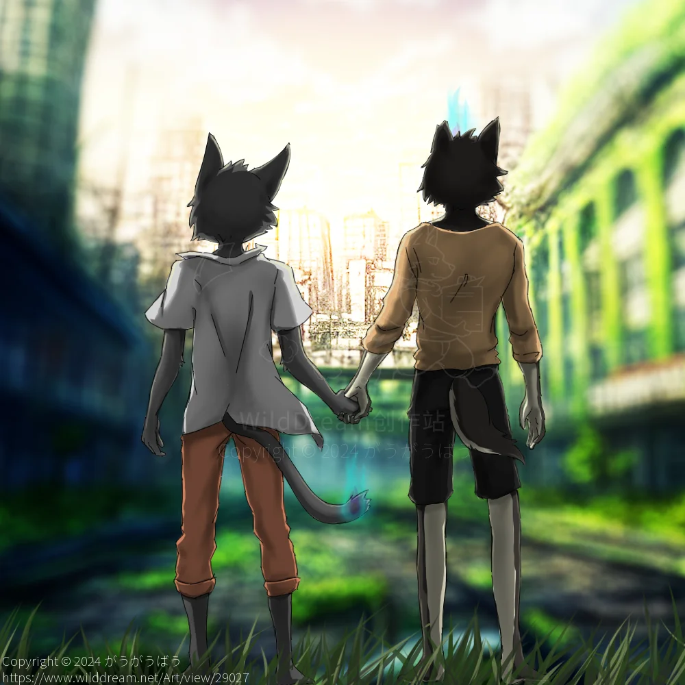 Beyond the..... by がうがうばう, furry