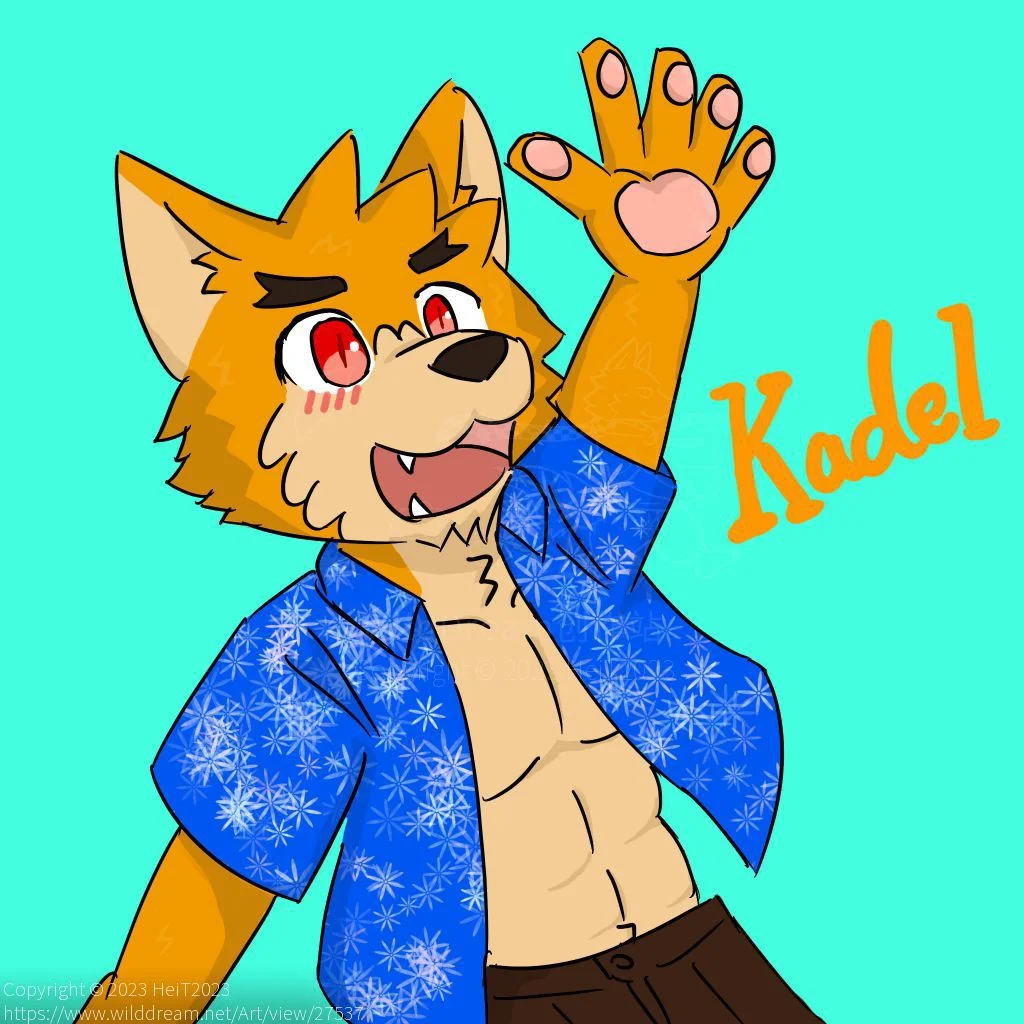 Kadel by HeiT2023, furry, 狼
