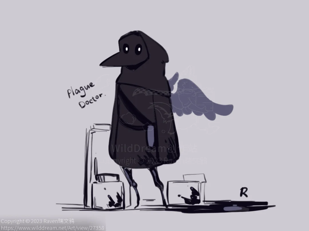 疫医plague doctor by Raven瑞文鸦, oc