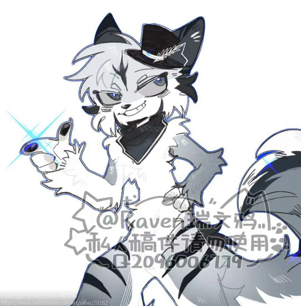 【稿件展示】 by Raven瑞文鸦, furry, oc, 委托