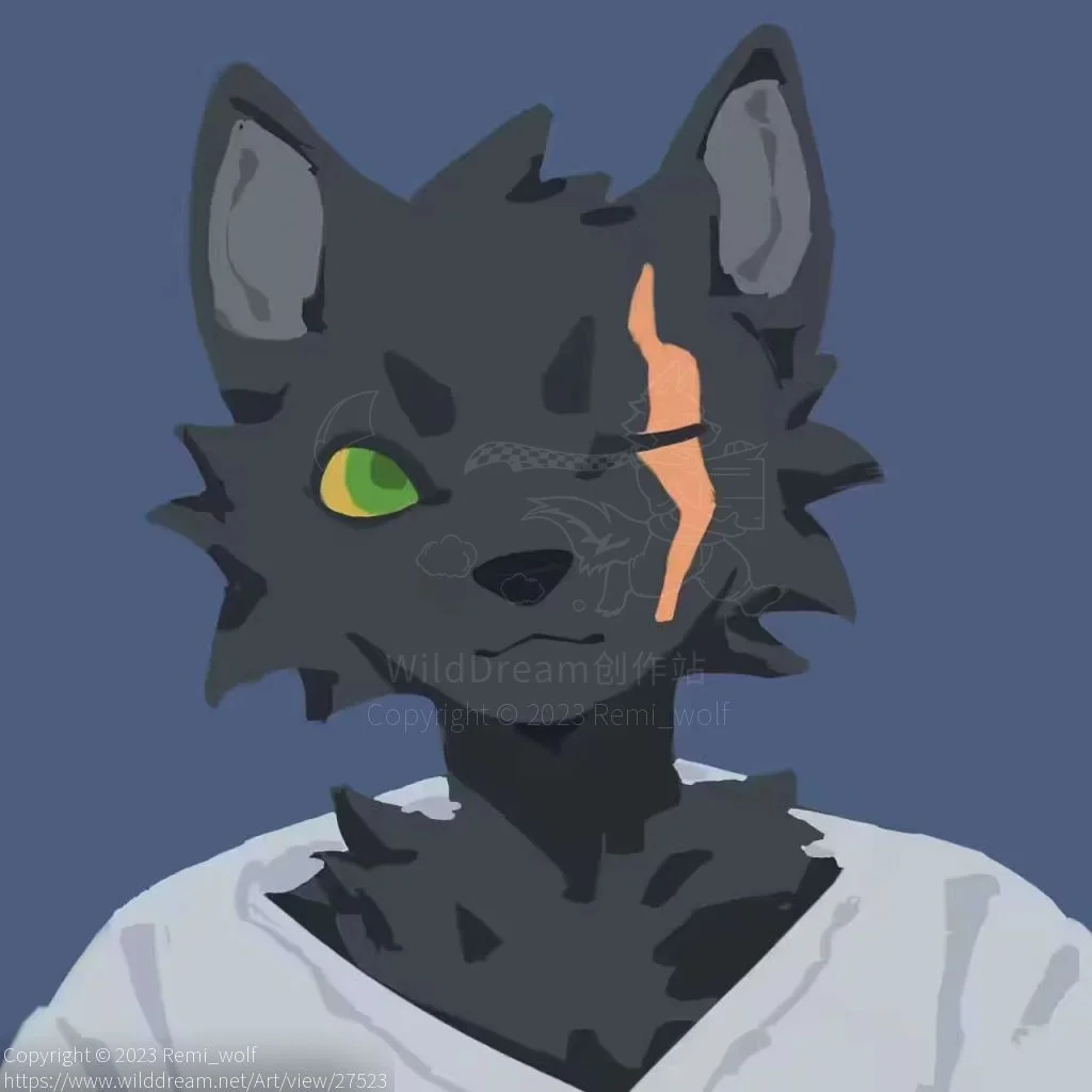 wolf by 彦柠虎