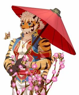 虎爷 雨曦 by QuantumTopology