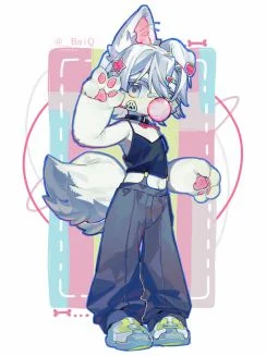 BUBBLE GUM by __BaiQ