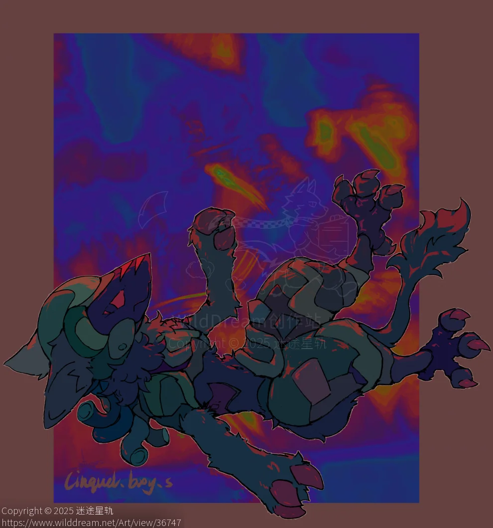 摸自设 by 迷途星轨, protogen