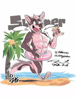 A gifted picture for Doger by ZimmyJackson