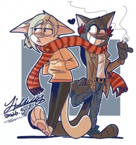 A fan art drawing of  by ZimmyJackson