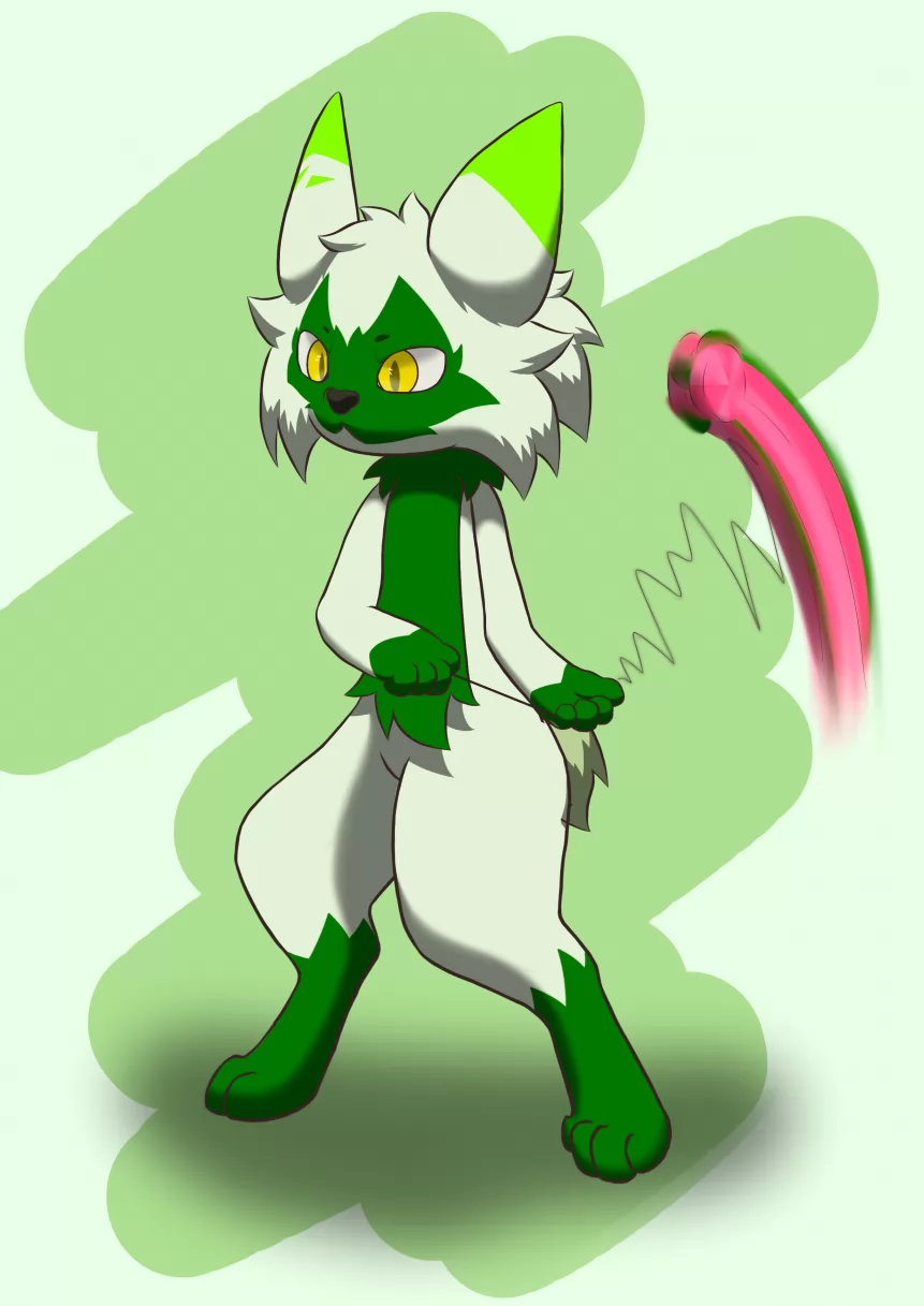 叶率（lv） by KyShan, floragato, Furry, pokemon