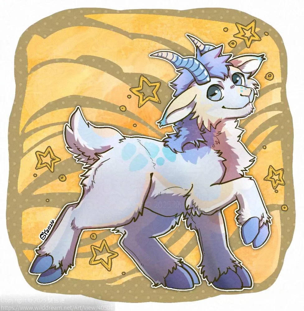 [Artfight2024]仙暮 by 簡拾億, Artfight, 純獸, 羊