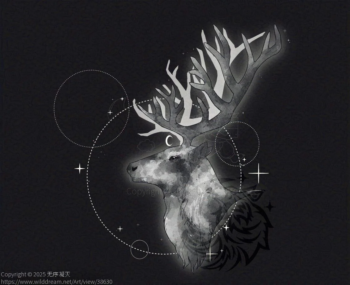 稿件展示 by 无序凝灭, 兽设, 幻想生物, 纯动物, 鹿, 鹿设