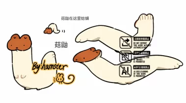 菇鼬 by Hamster源