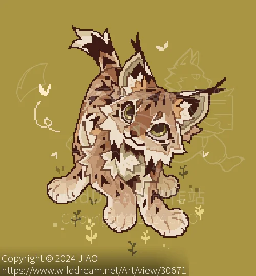 像素猞猁 by JIAO