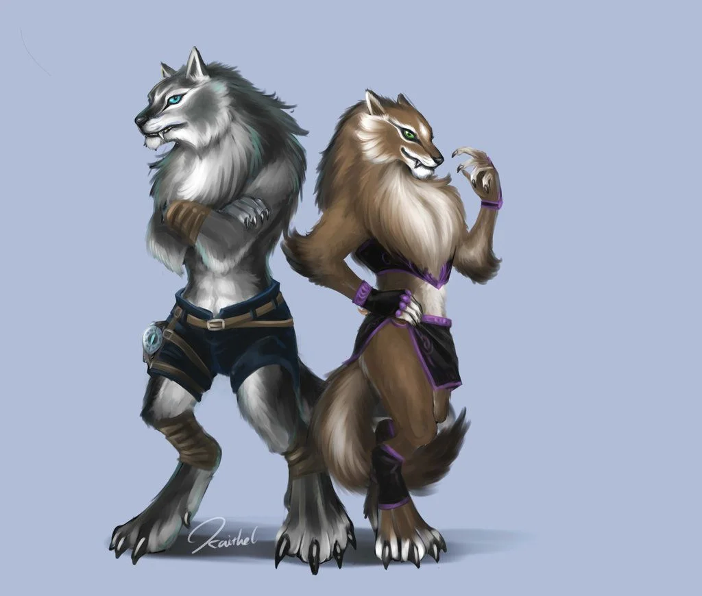 血翼狼夫妇 by PhantomSpark
