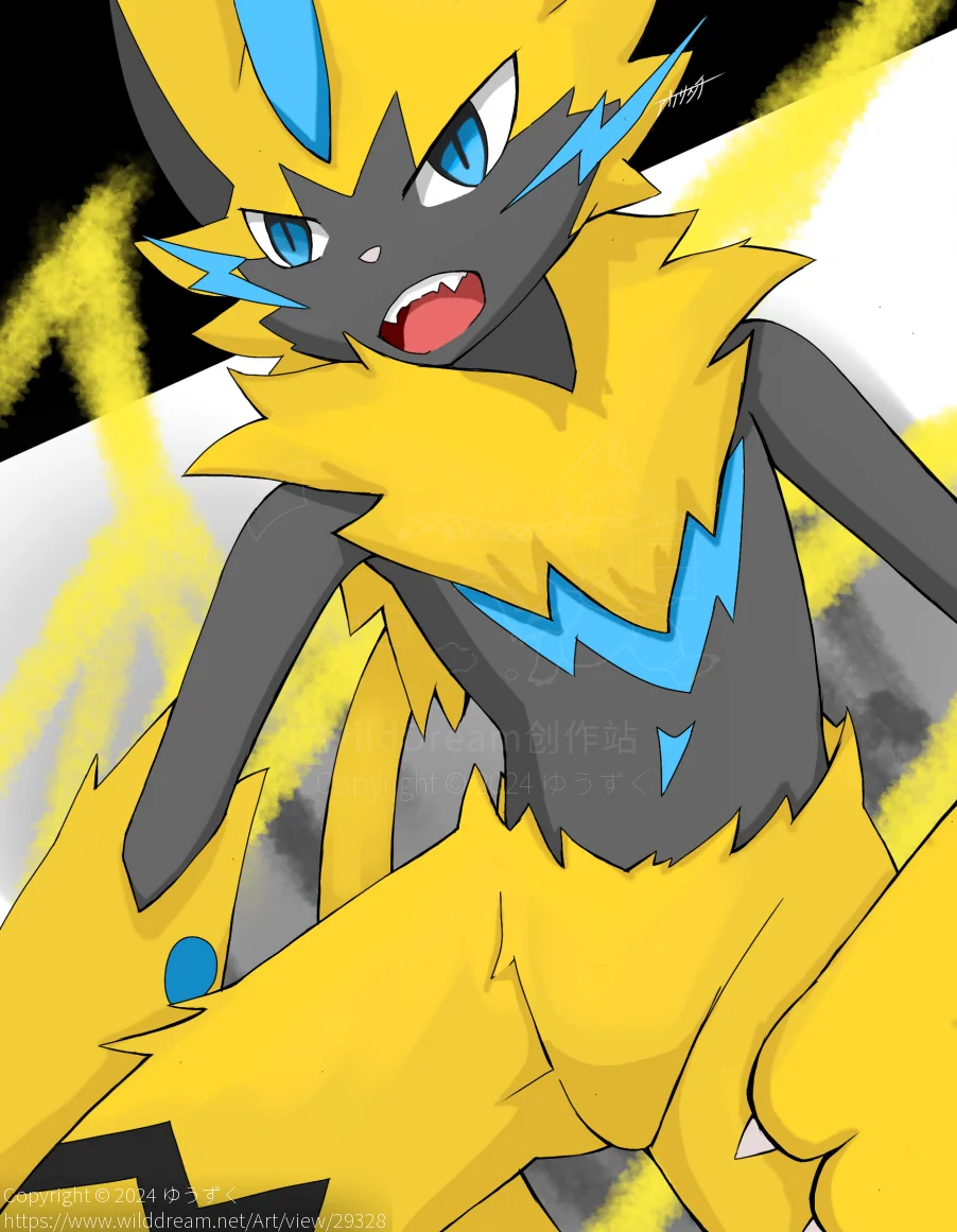 ゼラオラ by ゆうずく, pokemon, ポケモン