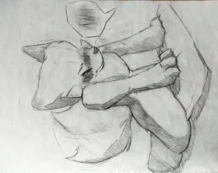 咯