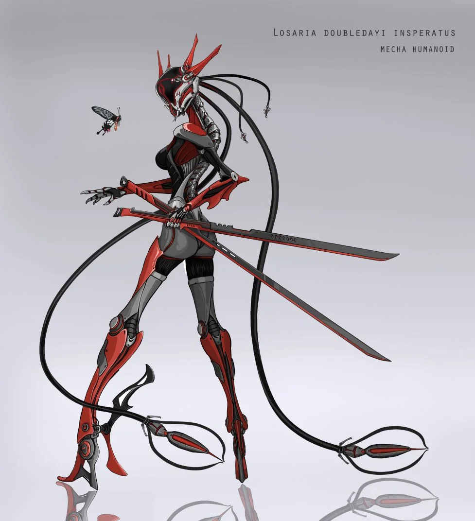杜氏锤尾凤蝶海南亚种-机械兽 by Sphingidae, 拟人