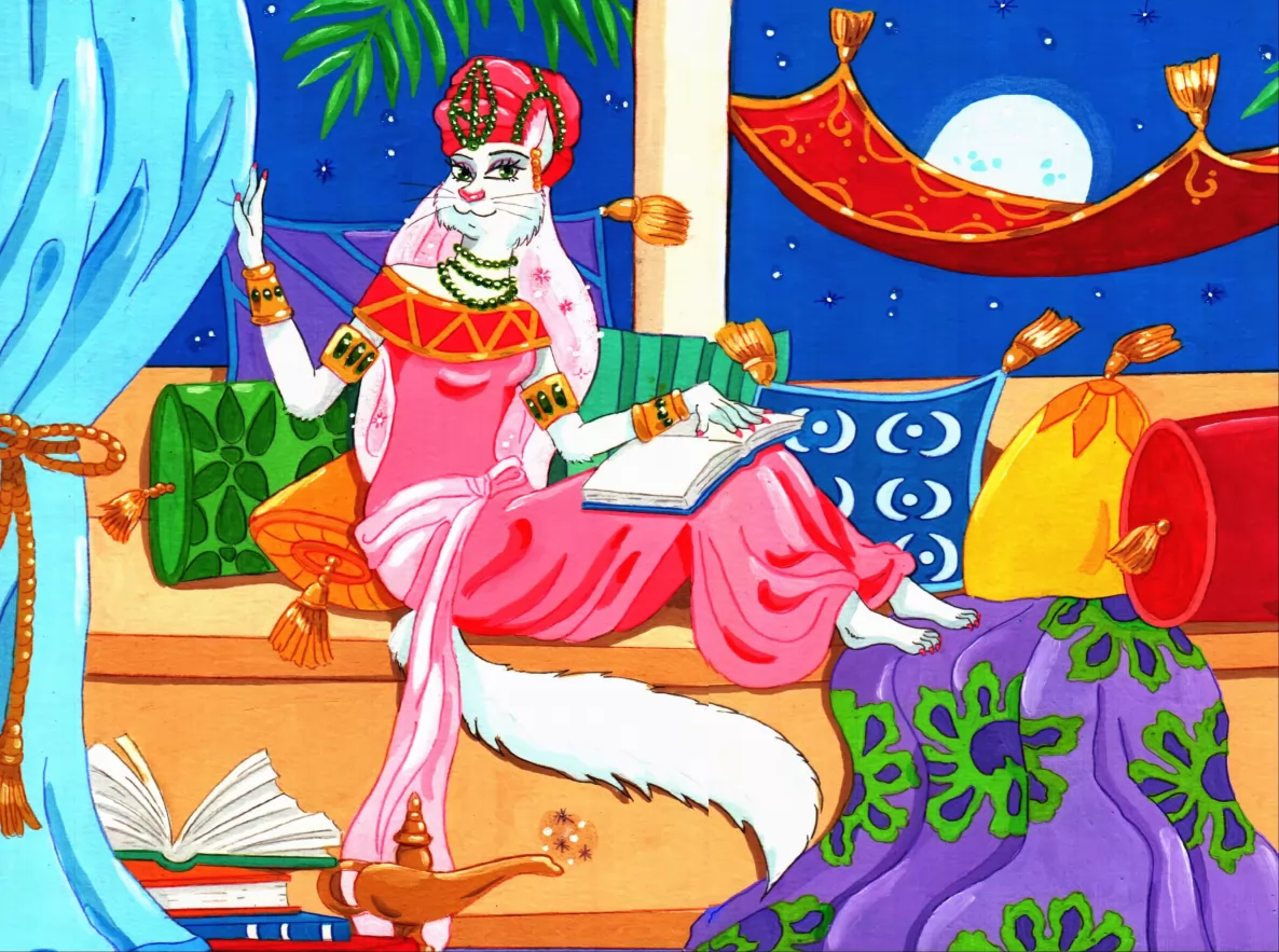 Scheherazade by FoxyFlapper, 1001arabiannights, arabian, fantasy, princess