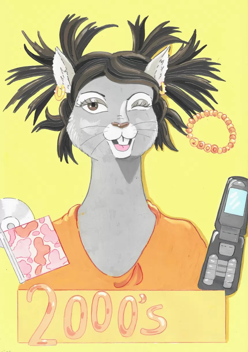 Kayla by FoxyFlapper, 2000's, anthro, rodent, squirrel