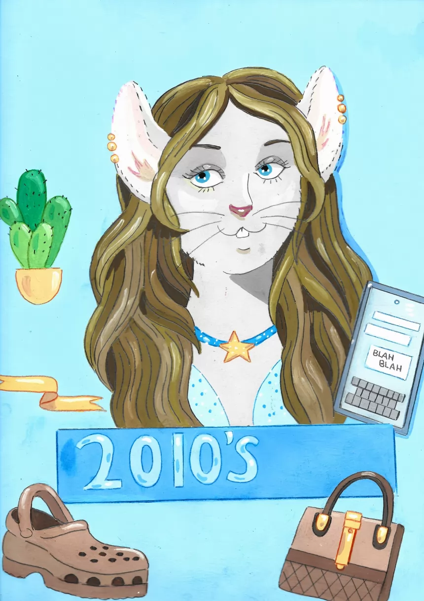 Mia by FoxyFlapper, 2010's, mouse