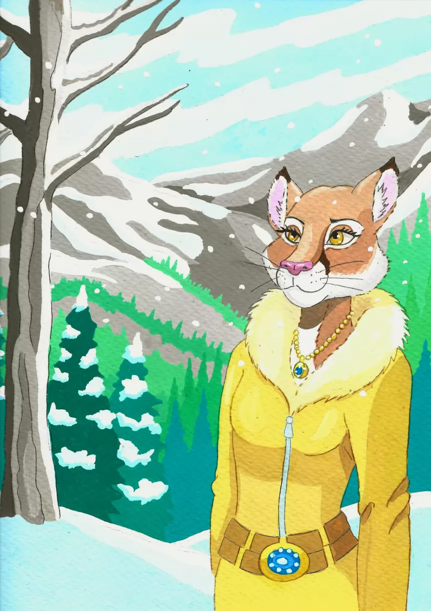 Miss Colorado by FoxyFlapper, colorado, cougar, lion, montains, mountainlion