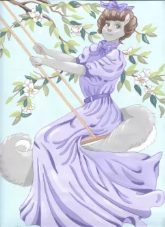 Spring Swing by FoxyFlapper