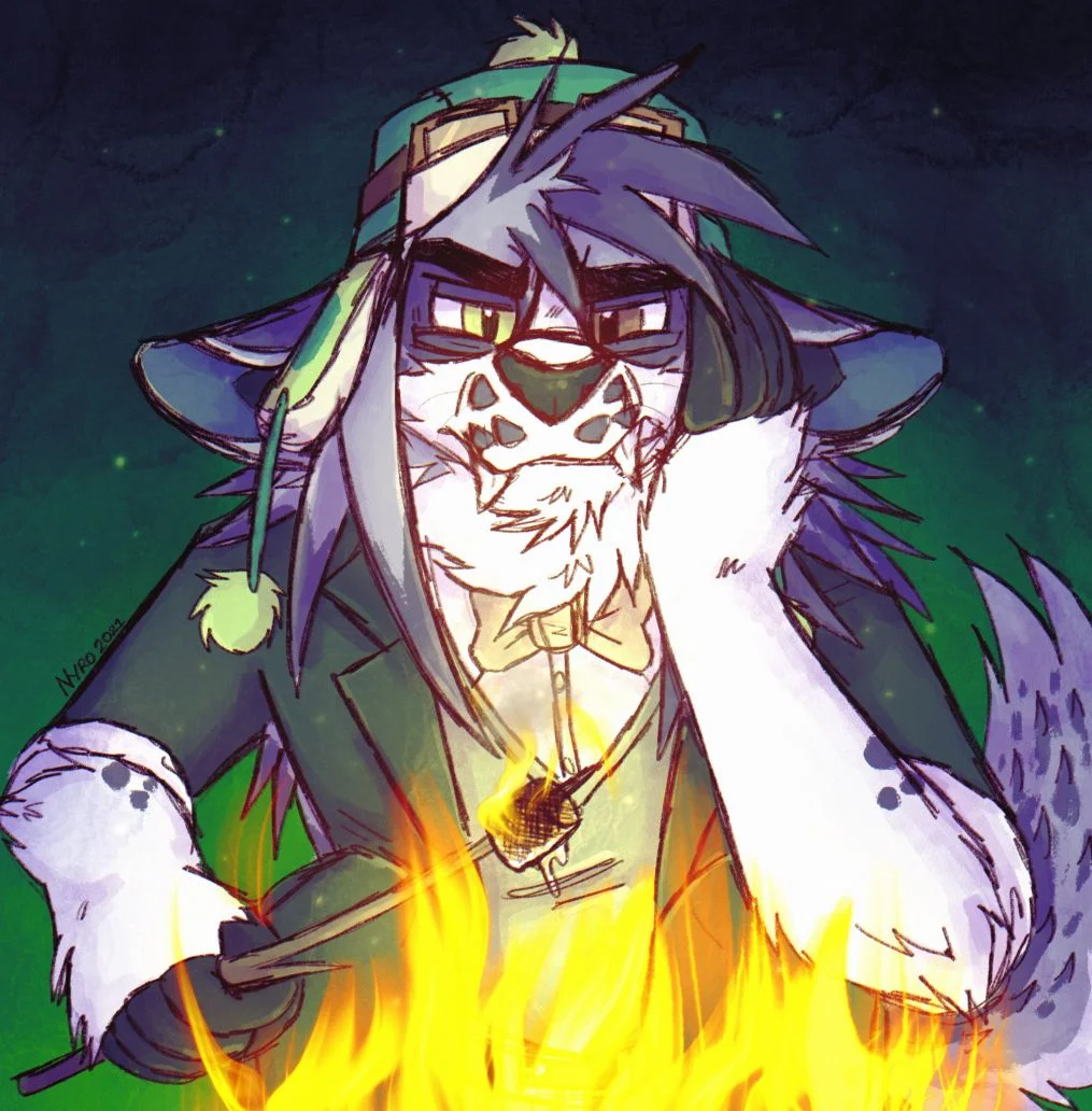 Stronger Character + Burn by kstreetalley, animal, cartoon, dog, october prompt, character, digital, canine, mammal, anthro, german shepherd, echidna, sketch, fire, hybrid