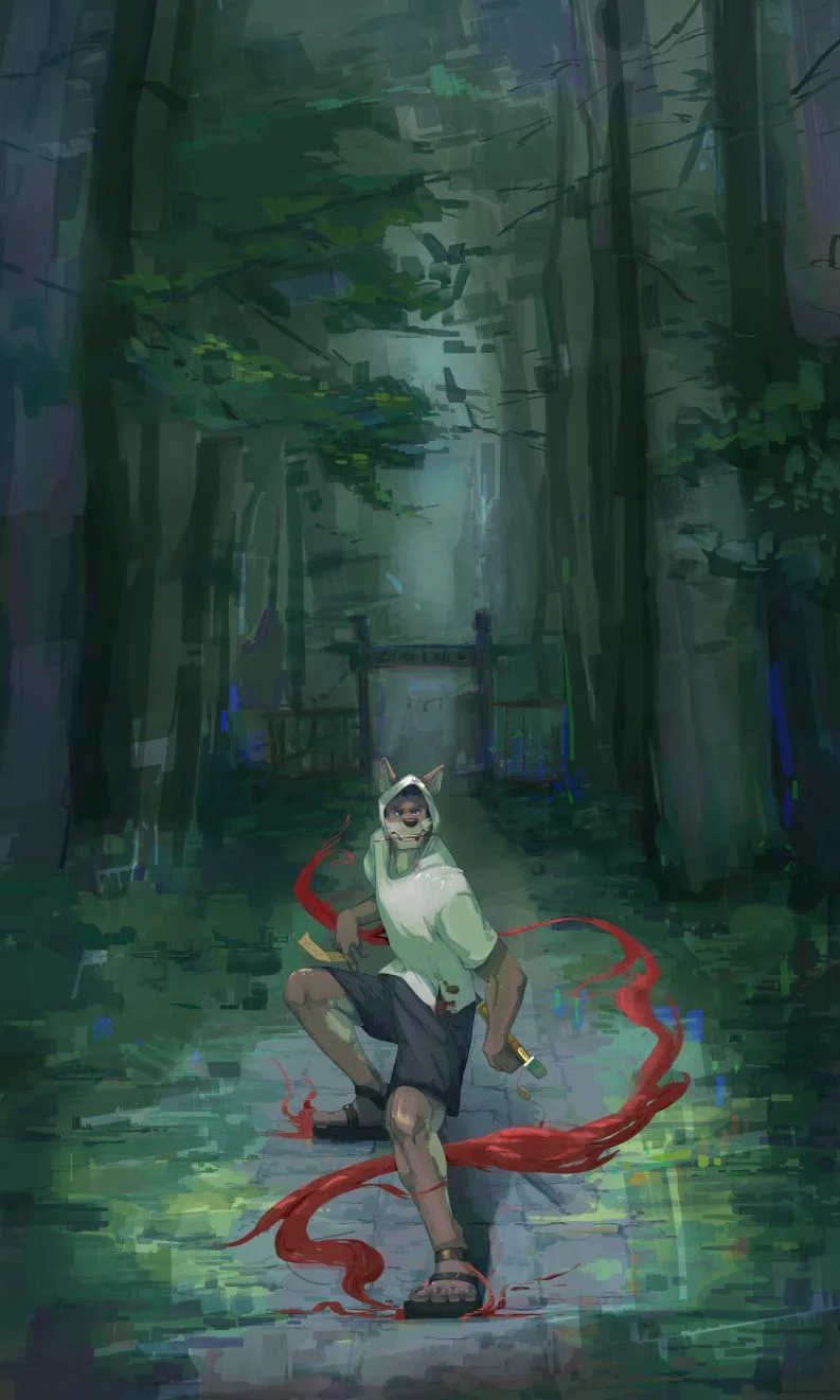 呃啊 by 像素颗栗