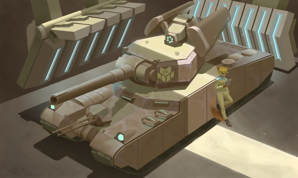 HXu-175-1 by 深天, 深天, aurora, aurorarhythm, ar, 坦克, 战车