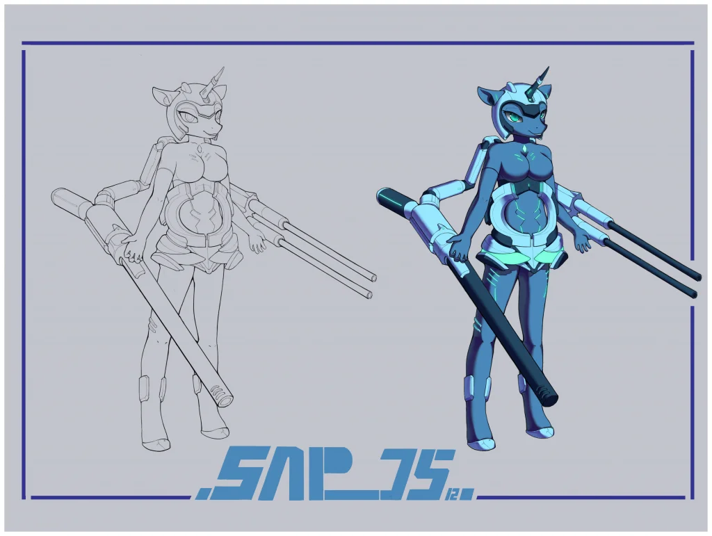 SAP-75-12 by 深天, 深天, 机兽, 雪苍兰, 玉兔, aurorarhythm