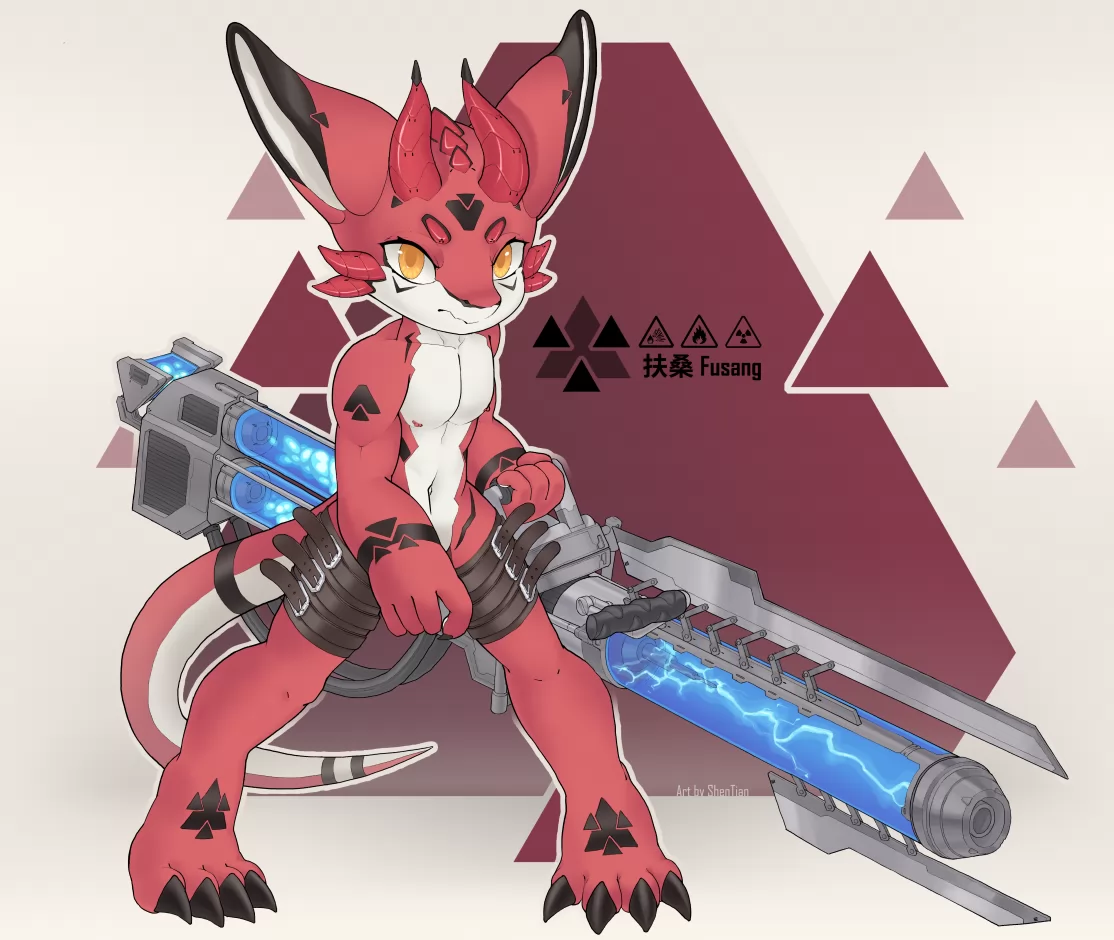 扶桑 by 深天, 兽太, 机兽, 深天, 龙
