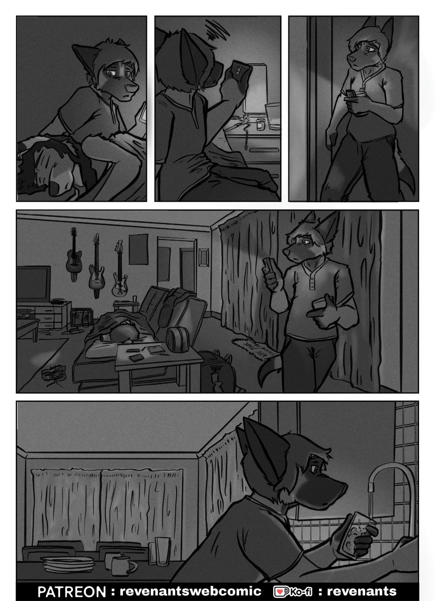 【授权汉化】Revenants | 还魂猎者 #02_03 by 305寝, 乔茜, 授权汉化, 漫画, 狗, 还魂猎者, 陶德