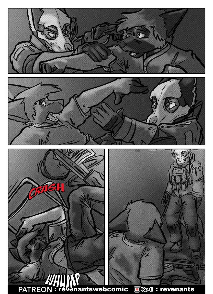 【授权汉化】Revenants | 还魂猎者 #02_14 by 305寝, 授权汉化, 漫画, 狗, 还魂猎者, 陶德