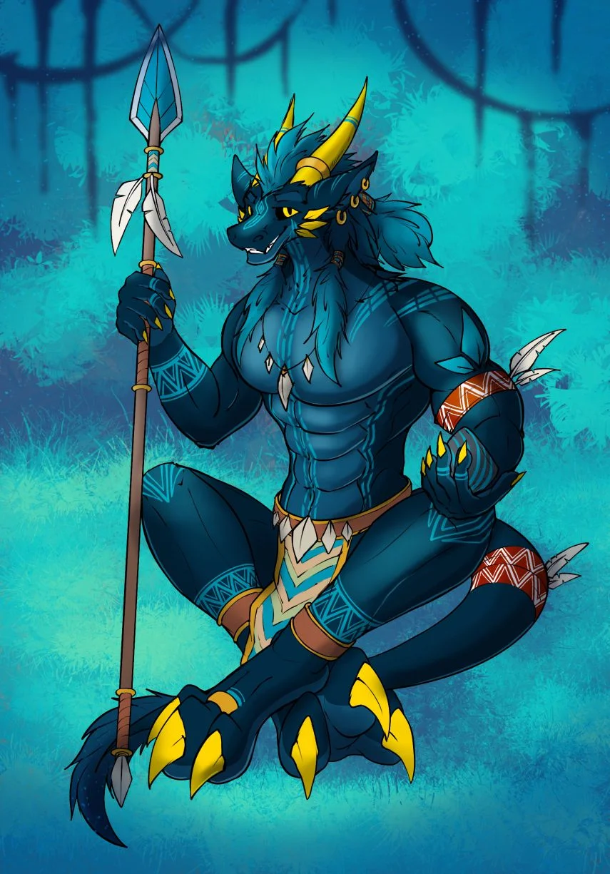 部落战士 by 保尔森克林顿, macro