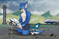 Plane under my groin
