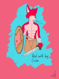 Red Wolf King Costa