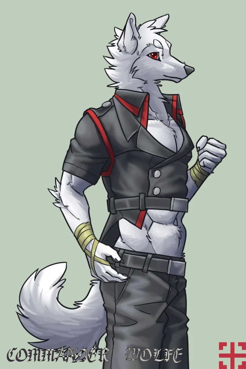 雪鬣 by COMMANDER--WOLFE, 雪鬣