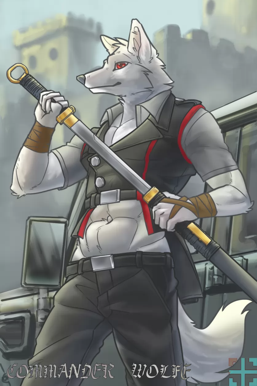 利刃出鞘 by COMMANDER--WOLFE, 雪鬣