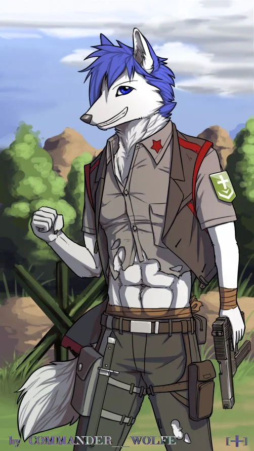 侦察小队系列-狼少 by COMMANDER--WOLFE
