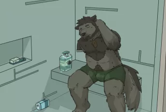 Rhoun_洗澡