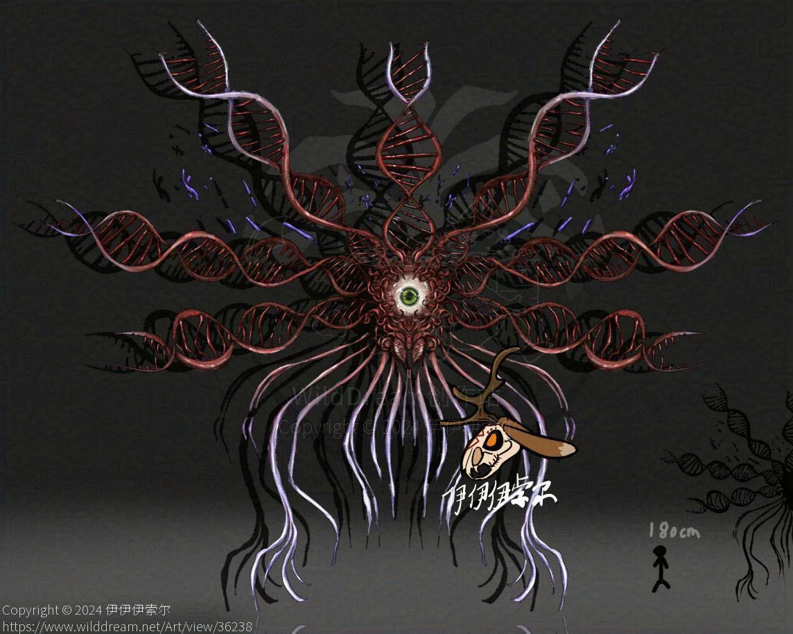 异常体3-001 by 伊伊伊索尔, OC, 幻想生物
