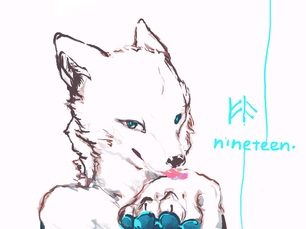 给自己的生贺<3 by ºFa, 狼绘, 兽绘, 狼, 板绘, 兽