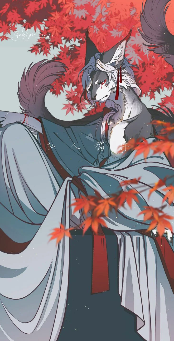 委托 by 小驭, 兽设, 古风, 壁纸, 插画, 神话